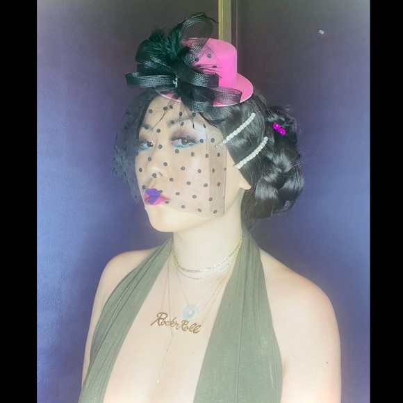 Mini Top Hat 🎩 With Veil - Picture 15 of 16